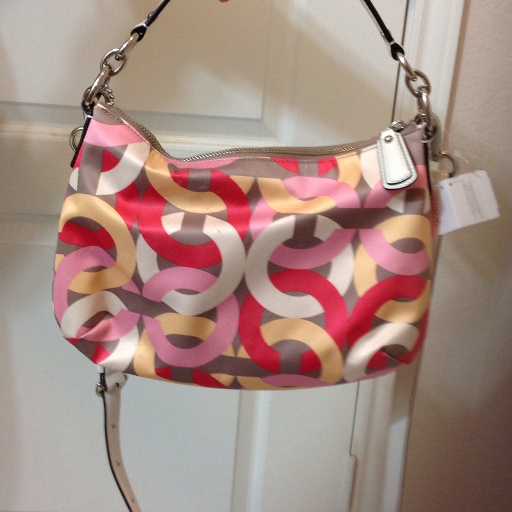 COPY - Colorful coach cross body bag. - Picture 2 of 3